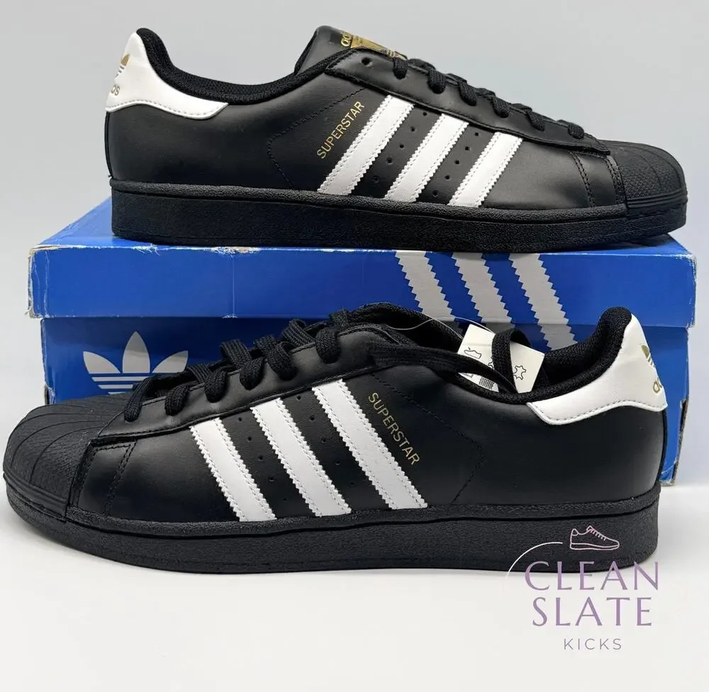 Adidas Superstar Foundation Black/White Men's 11 NIB